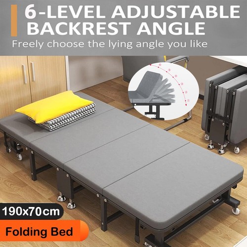 Heavy duty single folding bed - duty,