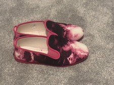 Pink/Black flossy style shoes scented no box Size 4 (EU 37)