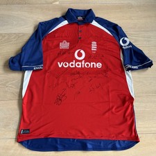 MATCH WORN England ODI Cricket