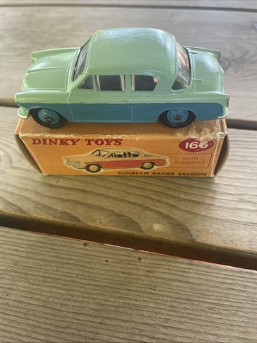 Vintage dinky toys 166 sunbeam - dinky,