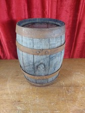 Vintage French Oak Barrel Keg