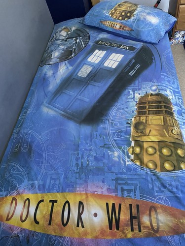 Doctor who single duvet - who,