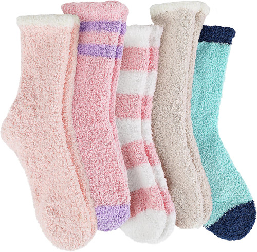 Fuzzy socks warm fluffy - fuzzy,