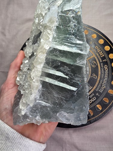 Large raw fluorite and cubic - large,