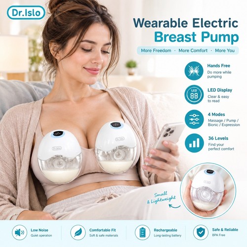 Wearable breast pump hands - wearable,