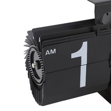 Flip Desk Clock Retro Single Sided Battery Powered Retro Vintage Design Digital