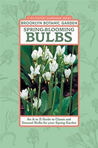 Spring blooming bulbs an a - :,
