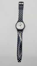 SWATCH BLACK SUIT DOTS GB247K