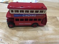 Vintage/Retro Days Gone DG15 by Lledo Red London Transport Double Decker Bus 