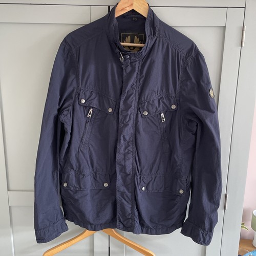 Belstaff denesmere navy jacket - belstaff,