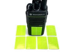 12 X HIGH VIS REFLECTIVE GREEN