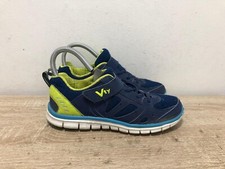 VTY LADIES BLUE RIPTAPE LOW TOP TRAINER SHOES UK SIZE 3 EUR 36 A216