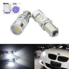2x H6W BAX9s Bulbs LED Car