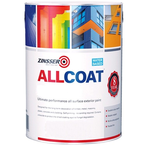Zinsser allcoat exterior paint - allcoat,