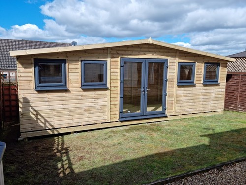 24x8 garden summer house - 24x8, bar
