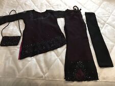 Indian Anarkali salwar kameez Pakistani suit Size 30 Children Size For Ages 7-8