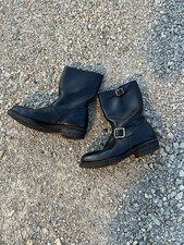 Vintage Engineer Boots Black