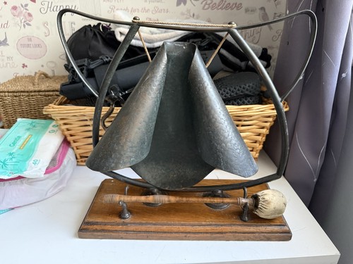 Brass dinner gong - gong, striker