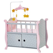 Polka Dot Crib Bed for Baby