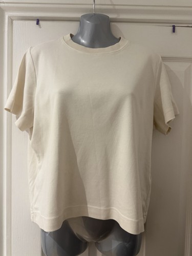 Cos cream white - cotton, t-shirt