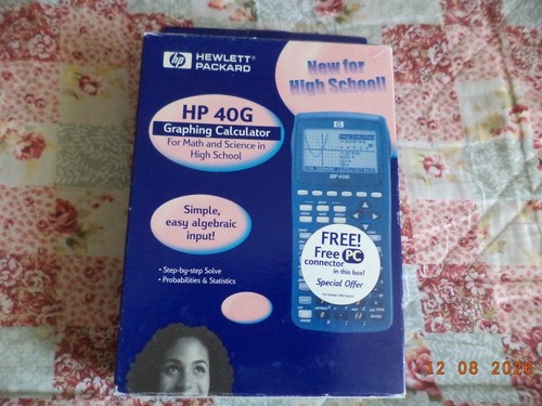 Hewlett packard 40g graphic - hp,
