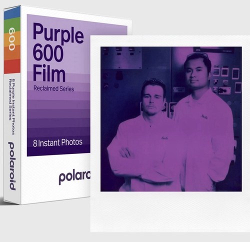 Polaroid purple 600 film - 600,