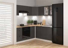 Corner Kitchen Cabinets Set