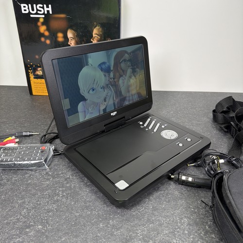 Bush portable black - black, dvd