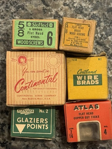 Vintage hardware box lot atlas - vintage,