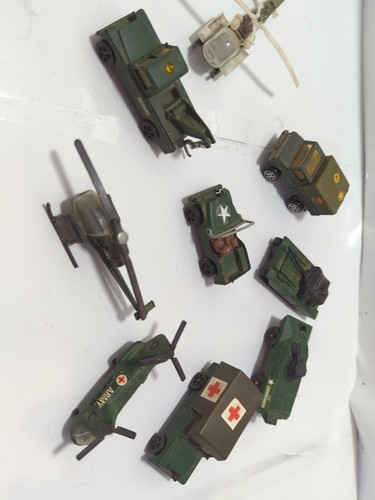 Diecast military vehicles - diecast, toys