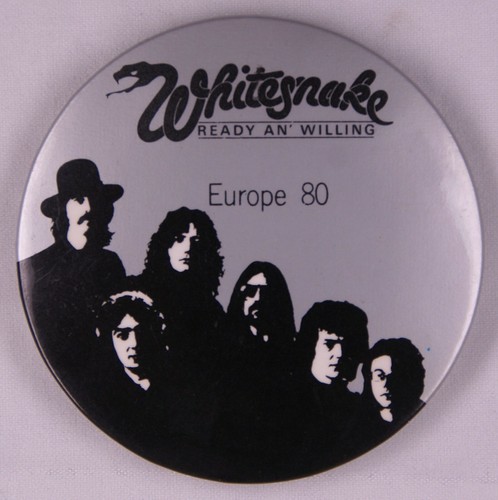 Whitesnake deep purple badge - whitesnake,