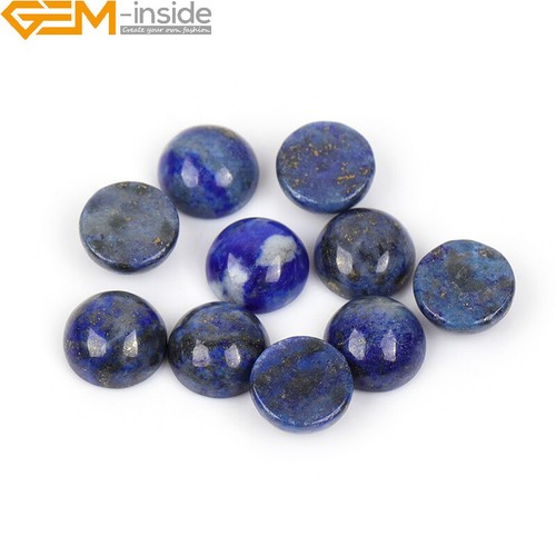 Round blue lapis lazuli cab - round,