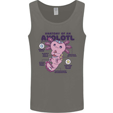 Axolotl Anatomy Mens Vest Tank Top
