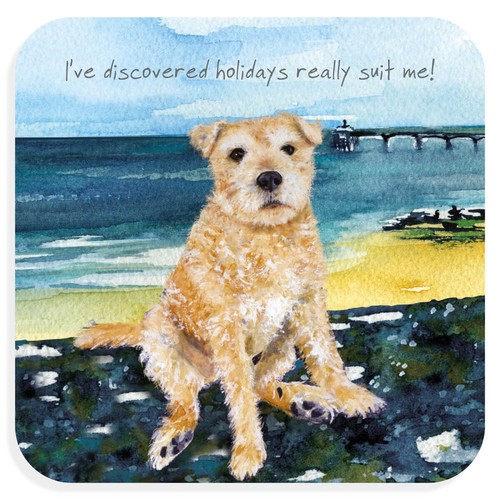 Lakeland terrier coaster - lakeland,