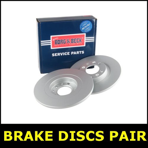 Brake discs pair rear fits - brake,