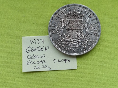 1937 crown george - crown,