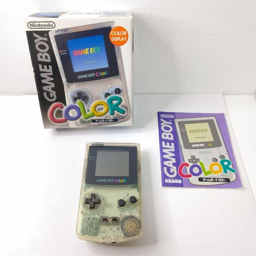 Nintendo game boy color clear - nintendo,