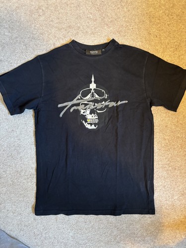 Trapstar men black graphic - black,