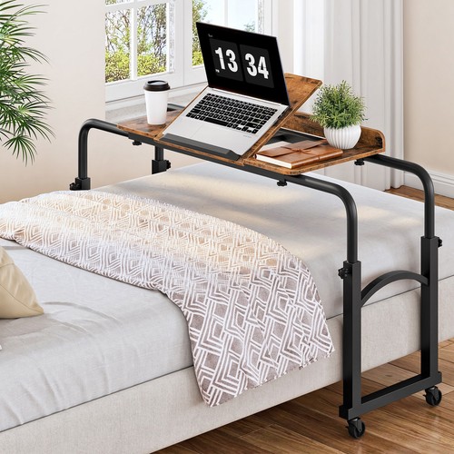 Over bed table - bed, computer
