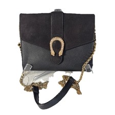 Big Buddha Black Handbag