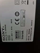 Sony 55x9005b breaking - sony, kd-55x9005b