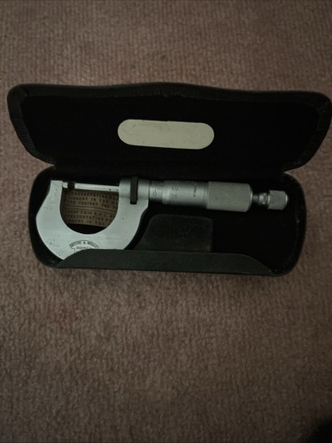 Moore and wright micrometer - and,