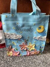 Harrods blue floral pvc - ,