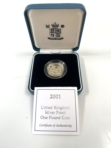 2001 silver proof - proof, celtic