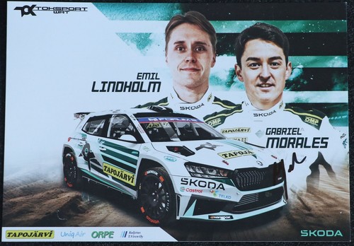 Gabriel morales signed rally - gabriel,