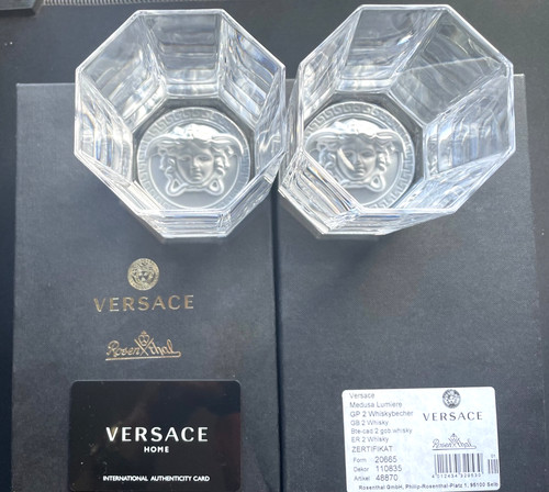 Rosenthal versace glass - versace,