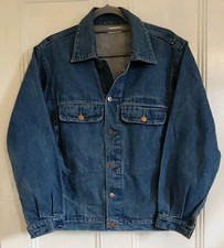 Genuine Vintage Armor-Lux French Postal Service Dark Blue Denim Jacket, 42"
