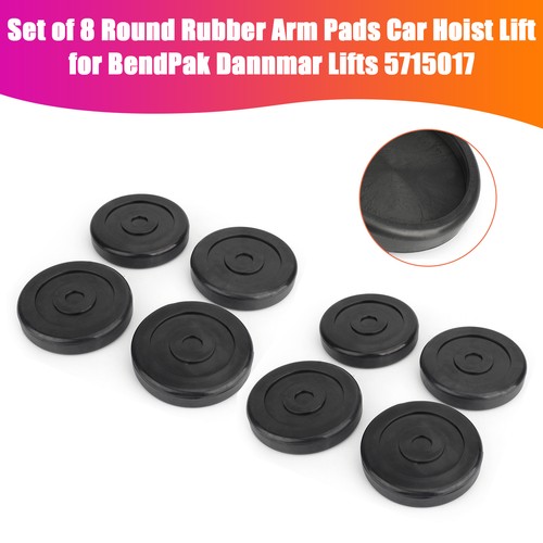 Set round rubber arm pads - 8,