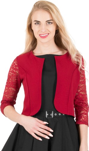 Womens open cropped jacket - womens's,