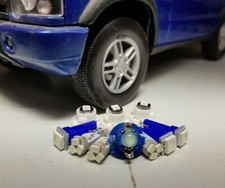 Land Rover Discovery 2 LED AC Aircon Heater Panel &Clock Bulb Set Kit Blue Dash